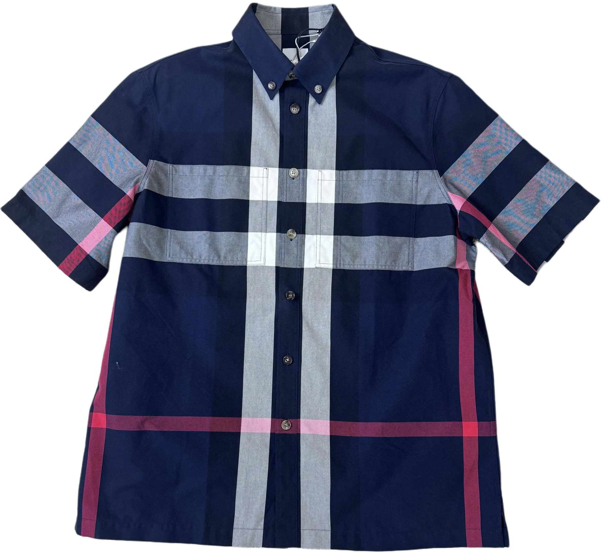 burberry-blue-colorblock-check-short-sleeve-shirt-80735051