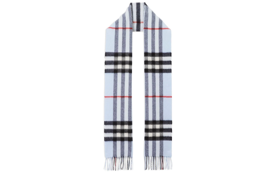Burberry  Blue Printed Knit Scarf 8077882A1397 圖 4