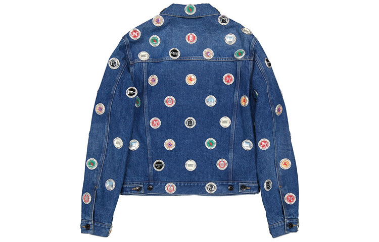 Burberry  Blue Single-Breasted Long-Sleeve Jacket 45590591 圖 3