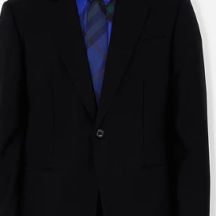 Shop Burberry  Blue Striped Tie 80831061