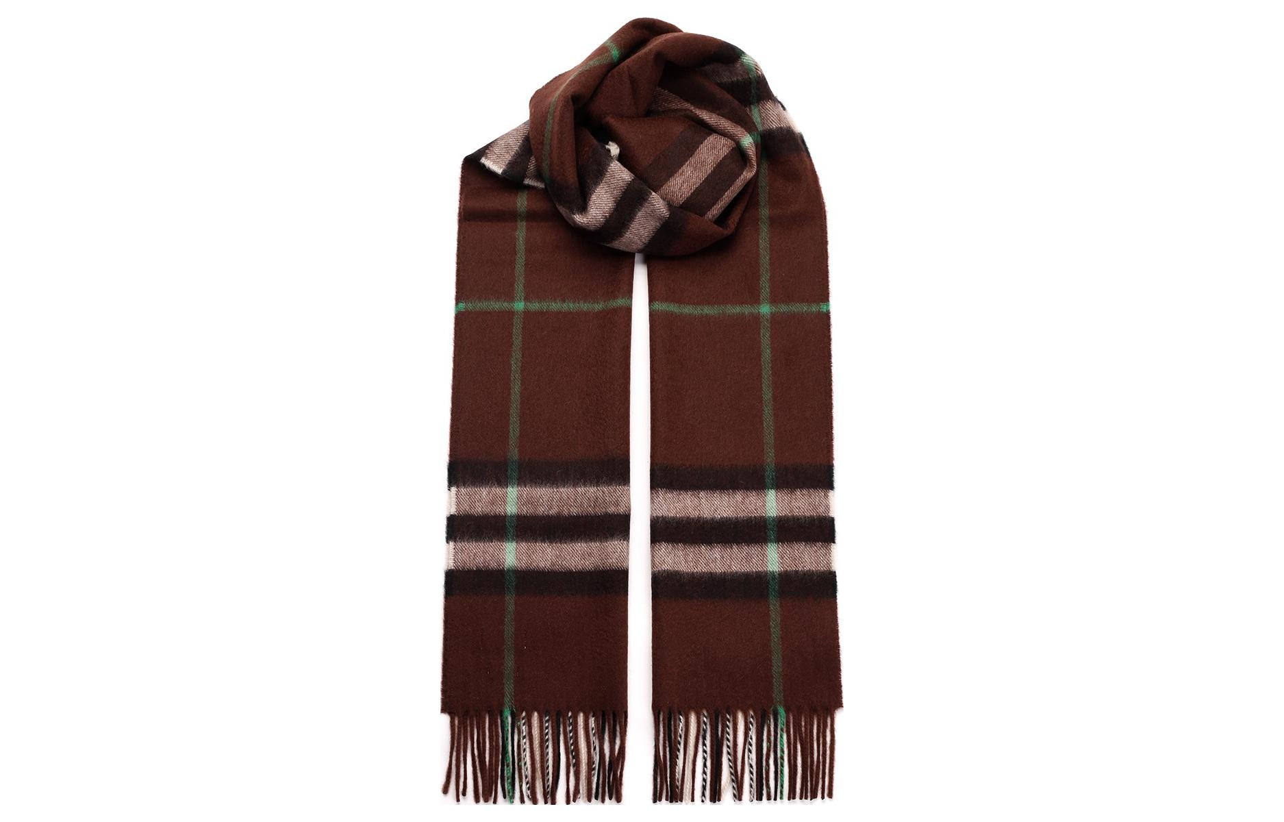 Burberry  Brown Check Pattern Logo. 8077887MAN