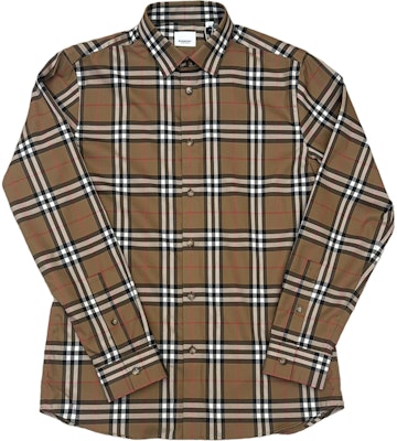 Burberry Brown Check Print Long Sleeve Shirt. 80842951 Buy Burberry Brown Check Print Long Sleeve Shirt. 80842951