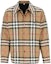 Buy Burberry Brown Check Single-Breasted Cotton Jacket 80841871
