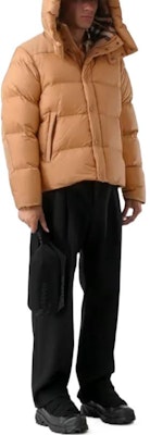 Burberry Brown Detachable Sleeve Hooded Down Jacket FW22 80591411 Purchase Burberry Brown Detachable Sleeve Hooded Down Jacket FW22 80591411