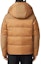 Details for Burberry Brown Detachable Sleeve Hooded Down Jacket FW22 80591411