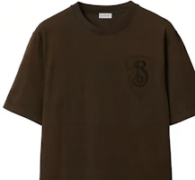Details for Burberry 棕色圖案印花短袖圓領T恤 áo. 80984651