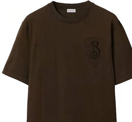 Burberry Brown Graphic Print Crew Neck Short Sleeve T-Shirt. 80984651 Details for Burberry Brown Graphic Print Crew Neck Short Sleeve T-Shirt. 80984651