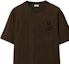 Details for Burberry Brown Graphic Print Crew Neck Short Sleeve T-Shirt. 80984651