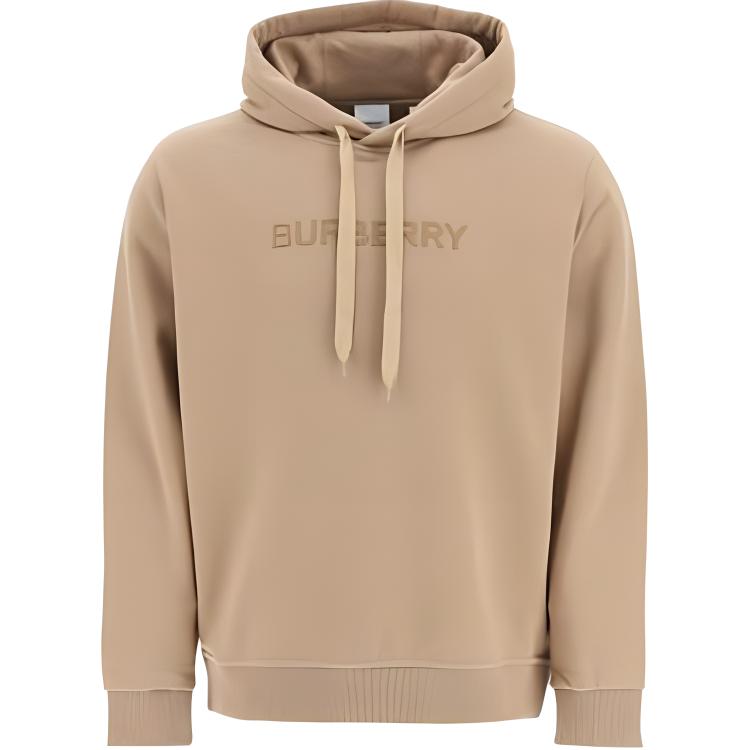 Burberry  Brown Pullover Hoodie with Hood and Long Sleeves. 80833931