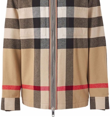 Burberry Brown Striped Pattern Collar Jacket 8050135 Sizing Burberry Brown Striped Pattern Collar Jacket 8050135