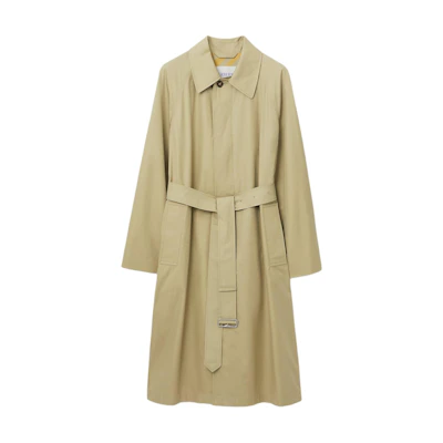 Burberry Camel Long Sleeve Single-Breasted Trench Coat. 80787161