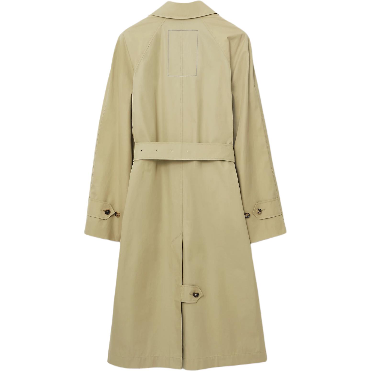 Lookbook Burberry 卡其色長袖單排扣風衣外套. 80787161