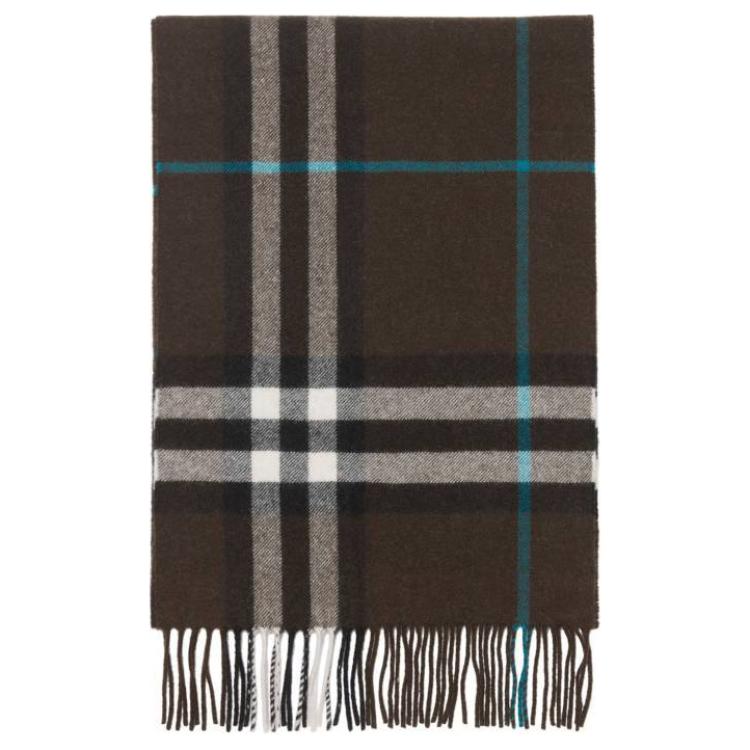 Burberry  Cashmere Tassel Knit Scarf Brown 8091005C1170 圖 3