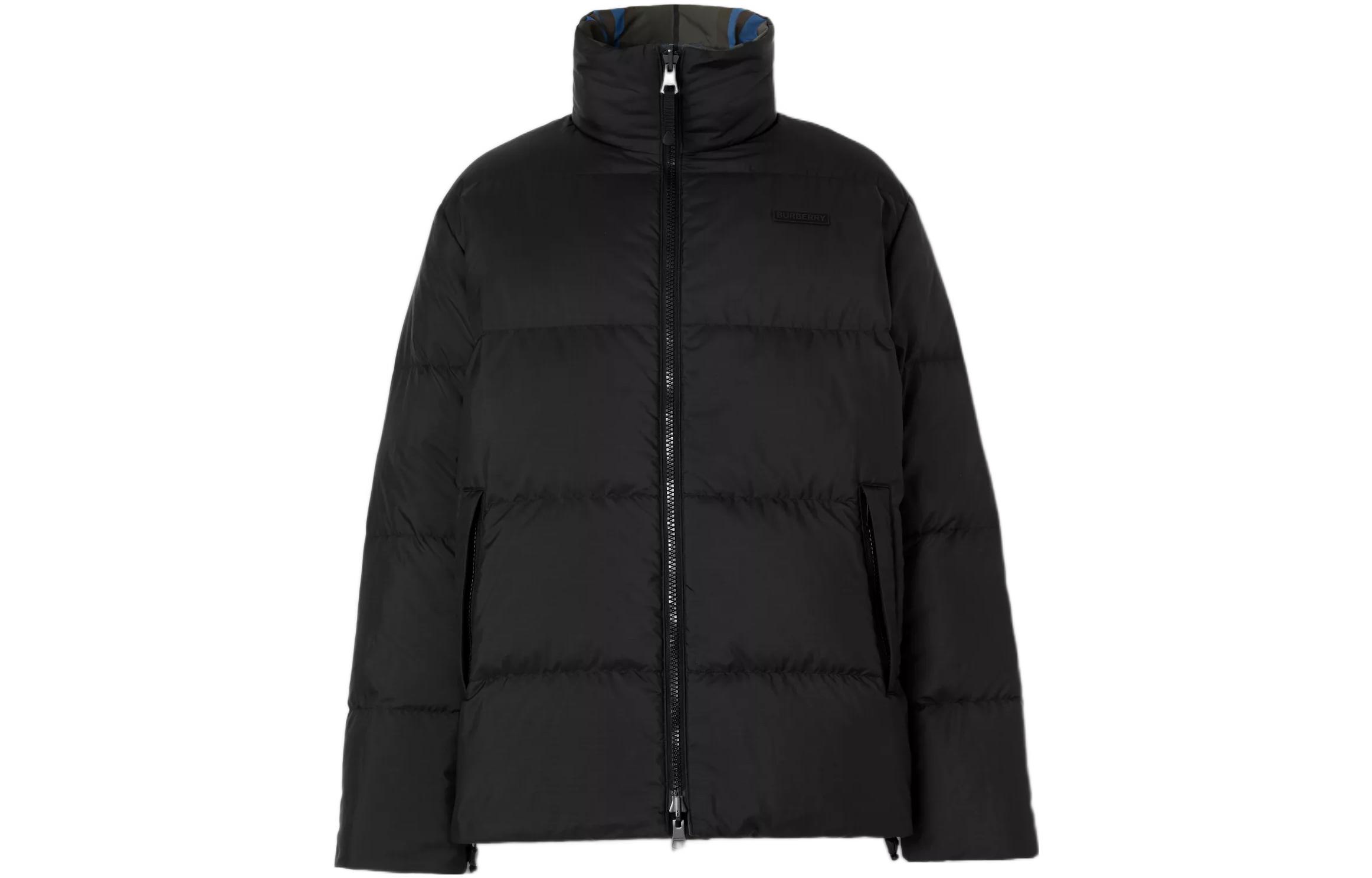 Burberry  Check Long Sleeve Down Jacket Gray 80585361 圖 4