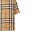Sizing Camisa de Manga Corta Holgada de Lino con Patrón a Cuadros de Burberry Beige Archivo. 80510731