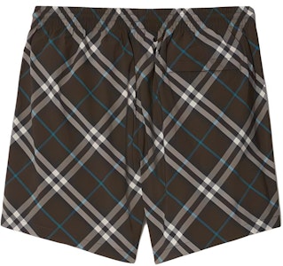 博柏利深灰色格纹口袋宽松泳裤 80930991 Lookbook 博柏利深灰色格纹口袋宽松泳裤 80930991