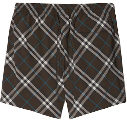 Burberry Seluar Renang Santai Poket Corak Dalam Kelabu Gelap. 80930991 Lookbook Burberry Seluar Renang Santai Poket Corak Dalam Kelabu Gelap. 80930991