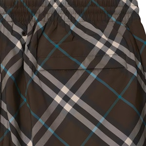 博柏利深灰色格纹口袋宽松泳裤 80930991 Sizing 博柏利深灰色格纹口袋宽松泳裤 80930991