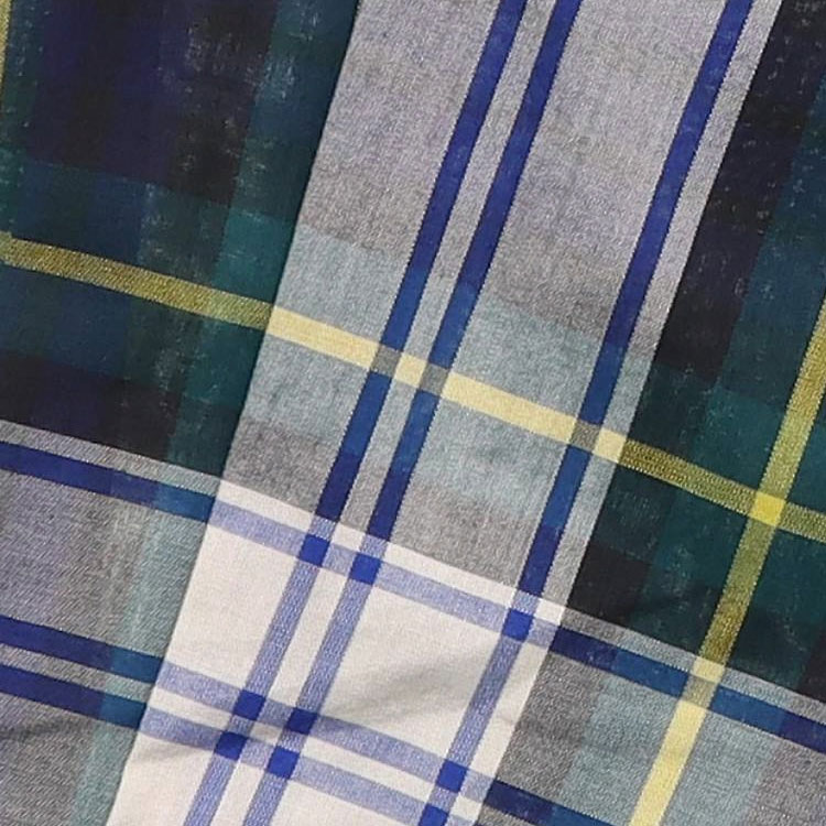 Purchase 버버리 체크 프린트 긴팔 버튼업 셔츠 네이비 블루 40618961