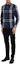 Details for Burberry Check Print Long Sleeve Button-Up Shirt Blue White 80733991