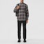Lookbook Burberry 格紋長袖襯衫 單鈕門襟設計 80455611