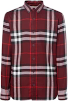Burberry Check Print Single-Breasted Long-Sleeve Shirt Multicolor. 40056111 Burberry Check Print Single-Breasted Long-Sleeve Shirt Multicolor. 40056111