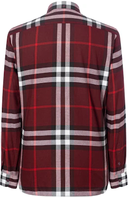 Burberry Check Print Single-Breasted Long-Sleeve Shirt Multicolor. 40056111 Lookbook Burberry Check Print Single-Breasted Long-Sleeve Shirt Multicolor. 40056111