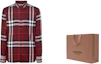 Shop Burberry Check Print Single-Breasted Long-Sleeve Shirt Multicolor. 40056111