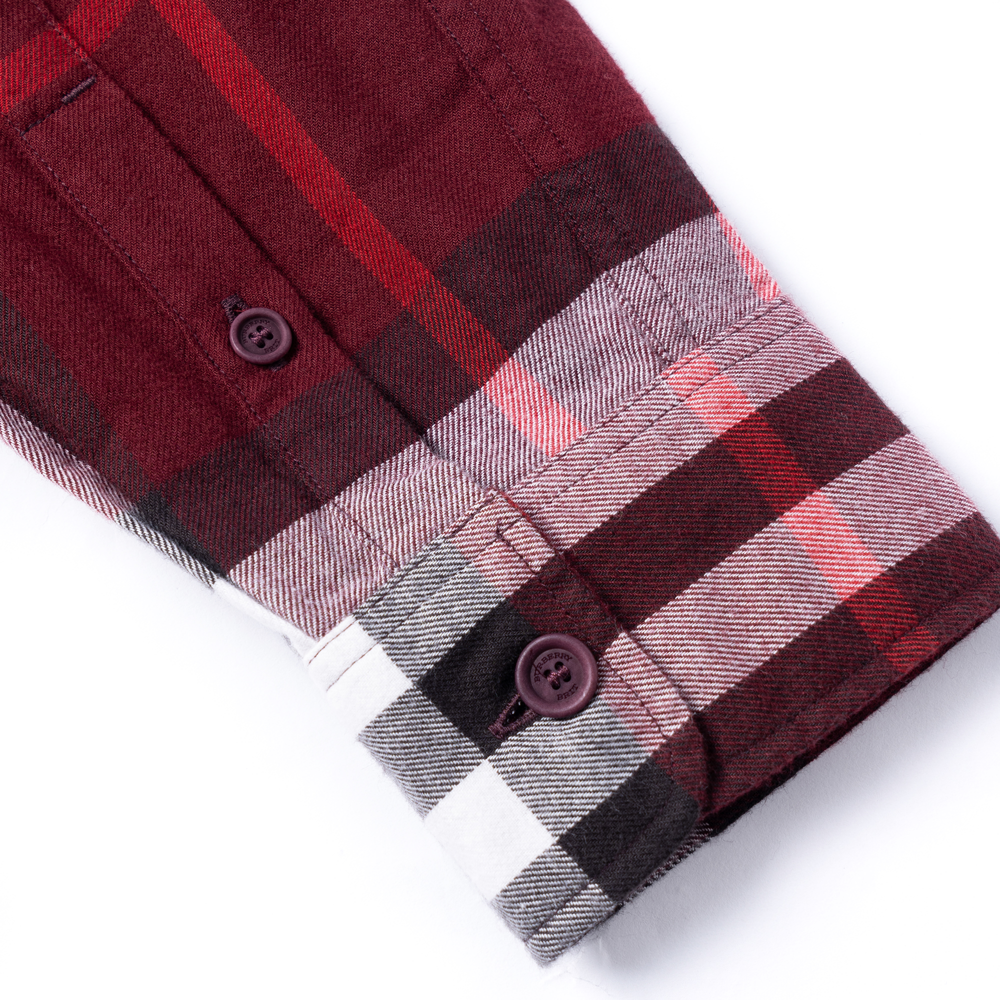 Details for Burberry  Check Print Single-Breasted Long-Sleeve Shirt Multicolor. 40056111