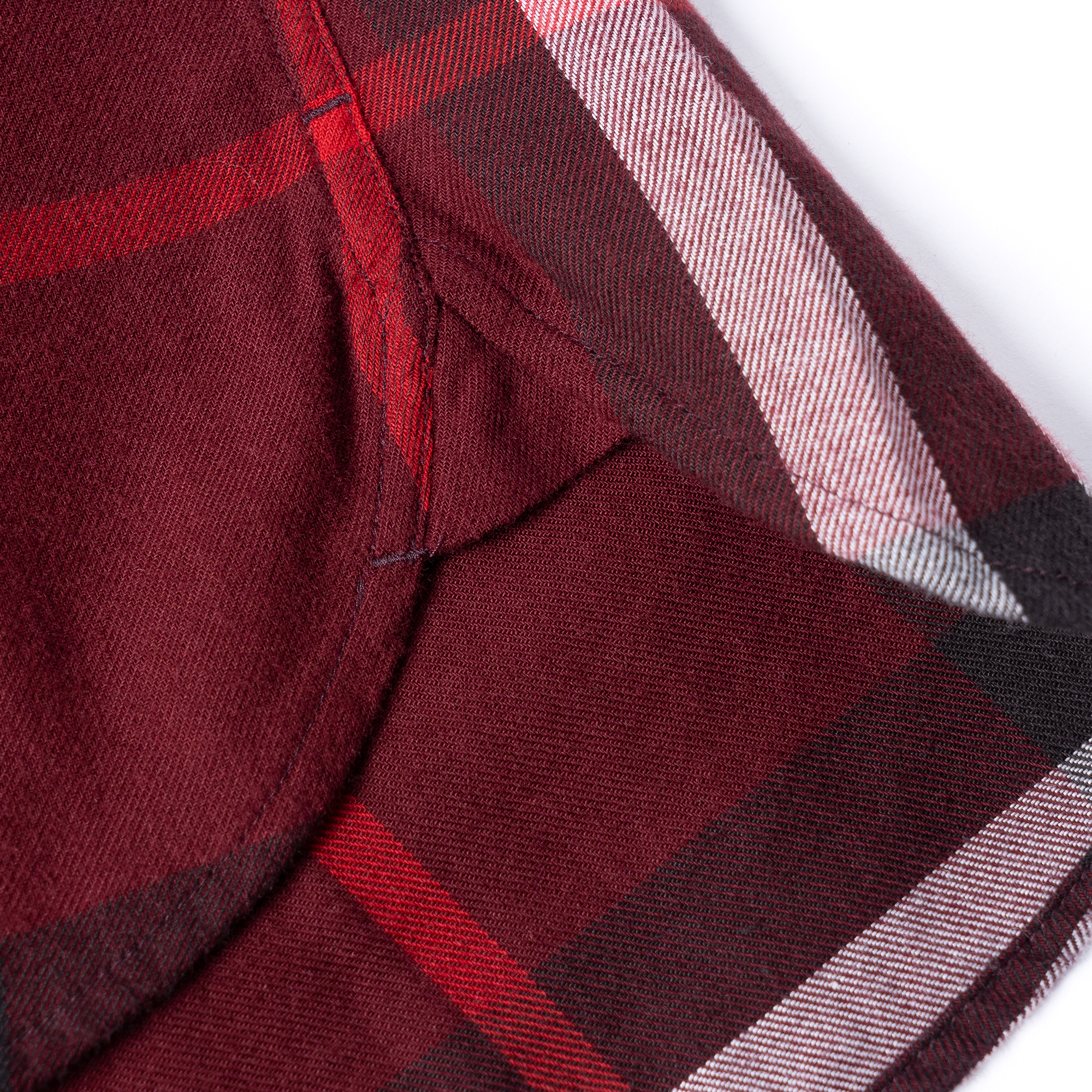 Sizing Burberry  Check Print Single-Breasted Long-Sleeve Shirt Multicolor. 40056111