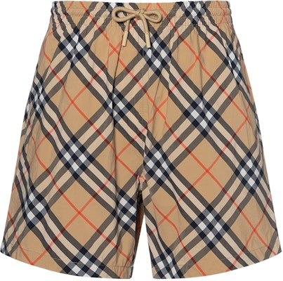 Burberry Celana Renang Drawstring Kotak-Kotak Beige. 80873351 Buy Burberry Celana Renang Drawstring Kotak-Kotak Beige. 80873351