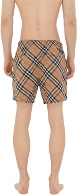 Burberry Celana Renang Drawstring Kotak-Kotak Beige. 80873351 Shop Burberry Celana Renang Drawstring Kotak-Kotak Beige. 80873351