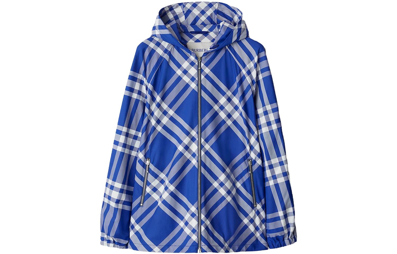 Burberry  Checkered Colorblock Hooded Casual Jacket 80790121 圖 2