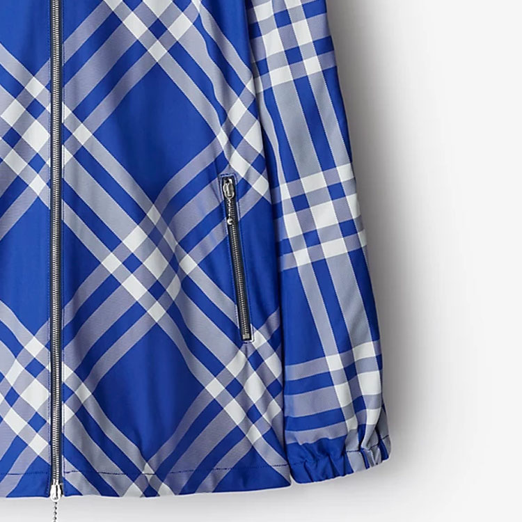 Burberry  Checkered Colorblock Hooded Casual Jacket 80790121 圖 4