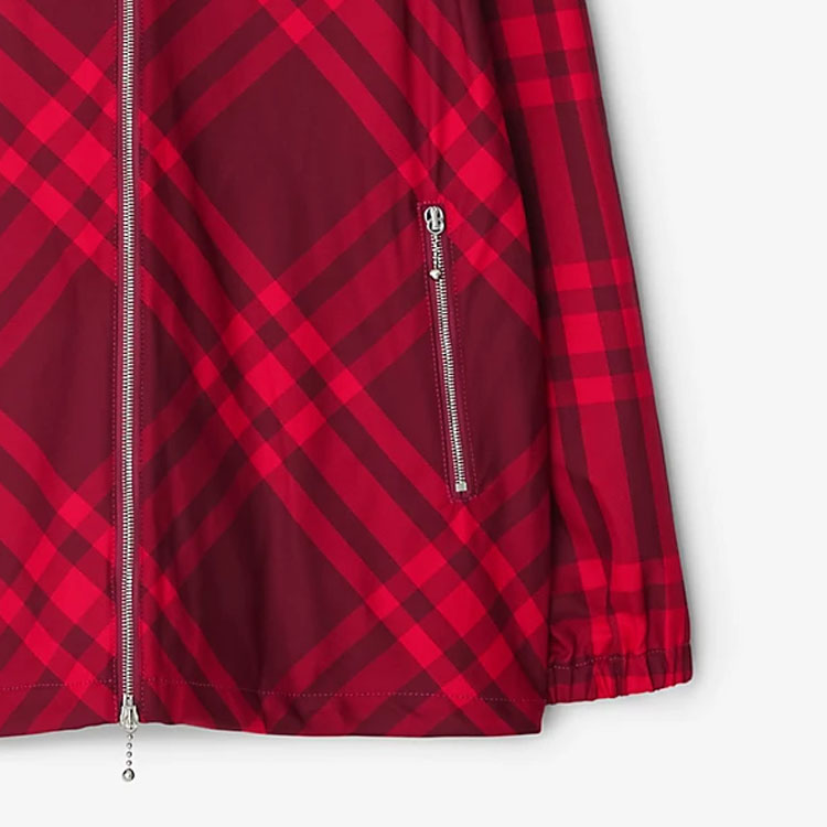 Burberry  Checkered Colorblock Hooded Casual Jacket 80790121 圖 6