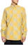 Lookbook Burberry Checkered Long-Sleeve Shirt Yellow 80791651