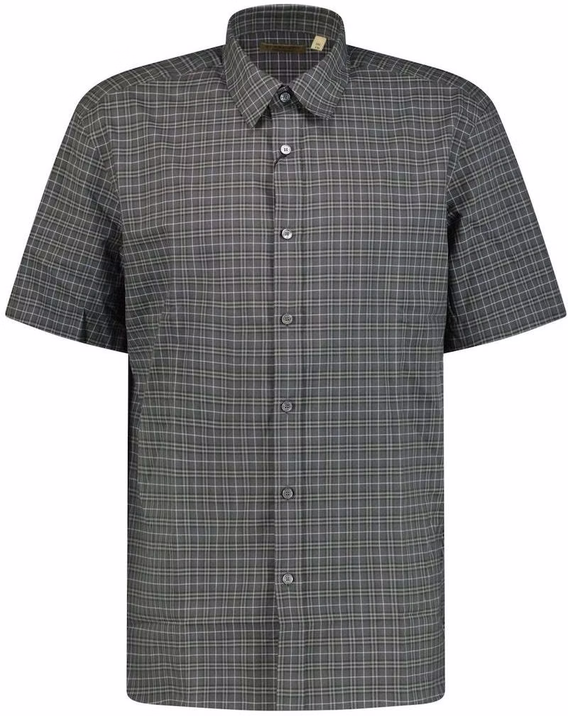 burberry-checkered-short-sleeve-shirt-in-dark-gray-80042291