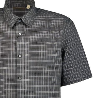 Burberry Kemeja Lengan Pendek Kotak-Kotak Kelabu Gelap. 80042291 Purchase Burberry Kemeja Lengan Pendek Kotak-Kotak Kelabu Gelap. 80042291