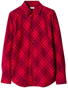 Camisa Burberry a Cuadros de Manga Larga y Corte Recto Rojo Frambuesa. 80791641 Order Camisa Burberry a Cuadros de Manga Larga y Corte Recto Rojo Frambuesa. 80791641