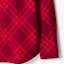 Sizing Burberry Kemeja Lengan Panjang Kotak-Kotak Merah Raspberry. 80791641