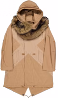 Burberry Color-Block Hooded Zip Mid-Length Slim Fit Coat 45589211 Burberry Color-Block Hooded Zip Mid-Length Slim Fit Coat 45589211