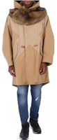 Lookbook Burberry Color-Block Hooded Zip Mid-Length Slim Fit Coat 45589211