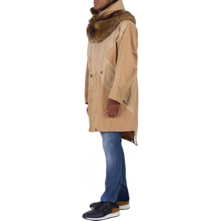 Burberry  Color-Block Hooded Zip Mid-Length Slim Fit Coat 45589211 圖 6