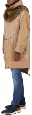 Burberry Color-Block Hooded Zip Mid-Length Slim Fit Coat 45589211 Details for Burberry Color-Block Hooded Zip Mid-Length Slim Fit Coat 45589211
