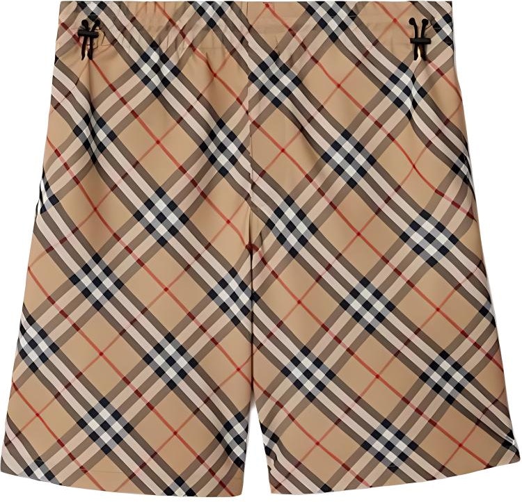 burberry-colorblock-check-pattern-casual-shorts-beige-80872241