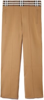 Burberry Colorblock Check Straight-Leg Casual Pants Beige. 80718631 Burberry Colorblock Check Straight-Leg Casual Pants Beige. 80718631