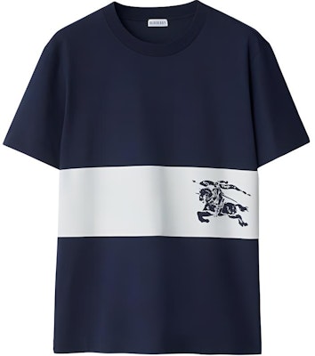 Burberry Colorblock Crewneck Slim Fit T-Shirt Blue 80959351 Buy Burberry Colorblock Crewneck Slim Fit T-Shirt Blue 80959351