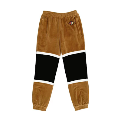 Burberry Colorblock Elastic Waist Joggers Deep Walnut Brown. 45589391