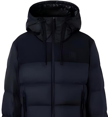 Burberry Colorblock Logo Hooded Down Jacket 80616601 Shop Burberry Colorblock Logo Hooded Down Jacket 80616601