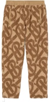 Burberry Colorblock Logo Print Elastic Waist Casual Pants Khaki. 80583881 Burberry Colorblock Logo Print Elastic Waist Casual Pants Khaki. 80583881